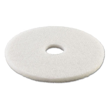 Boardwalk® Polishing Floor Pads, 24" Diameter, White, 5-carton freeshipping - TVN Wholesale